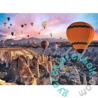 Trefl 4 x 1000 db-os puzzle - Amalfi, Barcelona, Hőlégballonok és Kutyusok (93687)