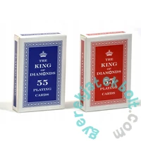 Trefl Francia kártya kék/piros (08710)