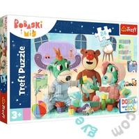 Trefl 24 db-os Maxi puzzle - Bobaski és a Medve - Jó éjszakát! (14325)