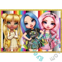 Trefl 10 az 1-ben puzzle (20,35,48 db-os) Mega Pack - Rainbow High (96000)