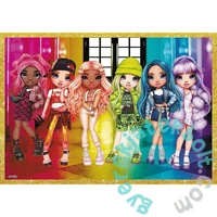 Trefl 10 az 1-ben puzzle (20,35,48 db-os) Mega Pack - Rainbow High (96000)