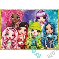 Trefl 10 az 1-ben puzzle (20,35,48 db-os) Mega Pack - Rainbow High (96000)