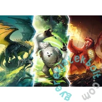 Trefl 1000 db-os puzzle - Dungeons and Dragons legendás szörnyei (10763)