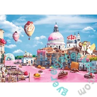 Trefl 1000 db-os puzzle - Funny Cities - Édességek Velencében (10598)