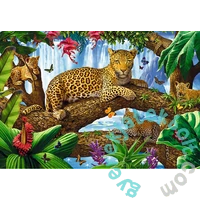 Trefl 1500 db-os puzzle - Leopárdok a fák között  (26160)