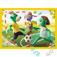 Trefl 4 az 1-ben puzzle (12,15,20,24 db-os) - A Treflik család együtt szórakozik (34358)