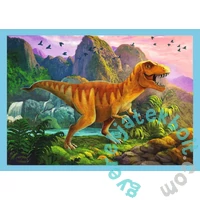 Trefl 4 az 1-ben puzzle (12,15,20,24 db-os) - Csodálatos dinoszauruszok (34609)