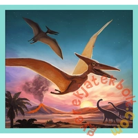 Trefl 10 az 1-ben puzzle (48, 35, 20) Dinoszauruszok - Mega pack (90390)