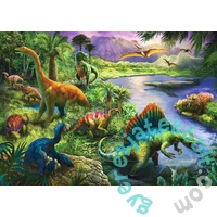 Trefl 200 db-os puzzle - Dinoszauruszok világa (13281)