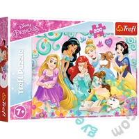 Trefl 200 db-os puzzle - Disney Princess - Vidám teadélután (13268)
