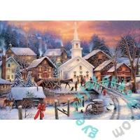 Trefl 1000 db-os puzzle - Fehér Karácsony (10602)