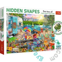 Trefl 1003 db-os Hidden Shapes puzzle - Utazás (10677)