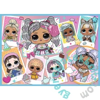 Trefl 4 az 1-ben puzzle (35,48,54,70 db-os) - LOL Surprise - Találkozz a babákkal (34613)