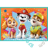 Trefl 4 az 1-ben puzzle (12,15,20,24 db-os) - Mancs őrjárat - Boldog csapat (34346)