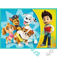 Trefl 4 az 1-ben puzzle (12,15,20,24 db-os) - Mancs őrjárat - Boldog csapat (34346)