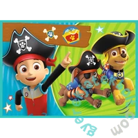 Trefl 4 az 1-ben puzzle (12,15,20,24 db-os) - Mancs őrjárat - Boldog csapat (34346)