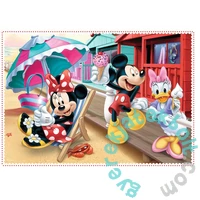 Trefl 4 az 1-ben puzzle (12,15,20,24 db-os) - Minnie Mouse és barátai