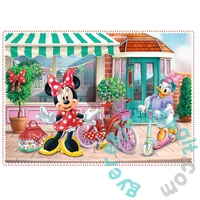 Trefl 4 az 1-ben puzzle (12,15,20,24 db-os) - Minnie Mouse és barátai