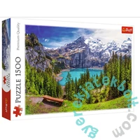 Trefl 1500 db-os puzzle - Oeschinen-tó 