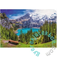 Trefl 1500 db-os puzzle - Oeschinen-tó 
