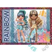 Trefl 4 az 1-ben puzzle (35,48,54,70 db-os) - Rainbow High divatbabák (34614)