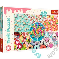Trefl 300 db-os puzzle - Színes édességek (23004)