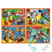 Trefl 4 az 1-ben puzzle (12,15,20,24 db-os) - Transformers Mentő Bot Akadémia