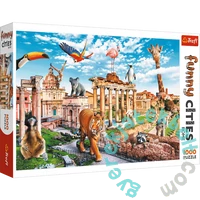 Trefl 1000 db-os puzzle - Vicces városok - Vad Róma (10600)