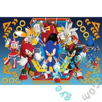 Trefl Super Shape XL 104 db-os puzzle - Sonic világa (50032)