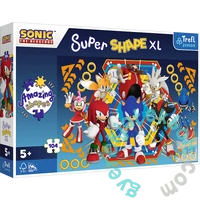 Trefl Super Shape XL 104 db-os puzzle - Sonic világa (50032)