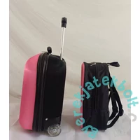 Gurulós gyermekbőrönd + hátizsák szett - Unikornis (BC-ROZ-004)