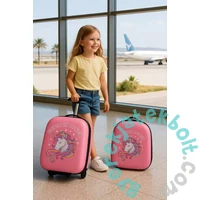 Gurulós gyermekbőrönd + hátizsák szett - Unikornis (BC-ROZ-004)