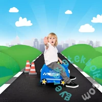Trunki - Percy, a rendőrautó gyermek bőrönd