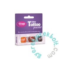 TyToo - Csillámpor szett - Narancssárga, Világosbarna, Barna (CTPS0022)