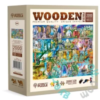 Wooden City 2000 db-os fa puzzle - Egyszer volt, hol nem volt (AL2000-0146-XXL)
