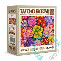 Wooden City 505 db-os fa puzzle - Virágzó virágok (NB505-0127-L)