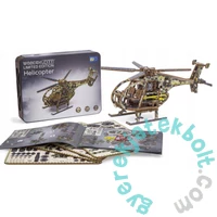 Wooden City LE-011 - Helicopter Limited Edition Series - Wooden Puzzle