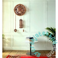 Wooden City WF359 - Industrial Vintage Wall Clock Decoration - Wooden Puzzle