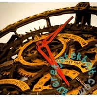 Wooden City WF359 - Industrial Vintage Wall Clock Decoration - Wooden Puzzle