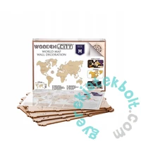 Wooden City WM501 - World Map M - Wooden Puzzle