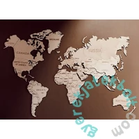 Wooden City WM502 - World Map L - Wooden Puzzle