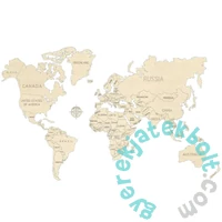 Wooden City WM502 - World Map L - Wooden Puzzle