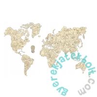 Wooden City WM522 - World Map Animals L - Wooden Puzzle