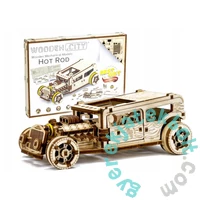 Wooden City WR339 - Hot Rod Vehicles - Wooden Puzzle