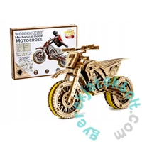 Wooden City WR343 - MotoCross Vehicles - Wooden Puzzle