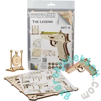 Wooden City WR347 - The Legend BRT-9 Weapon Series - Wooden Puzzle