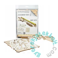 Wooden City WR348 - Judgment Day RMT-870 Weapon Series - Wooden Puzzle