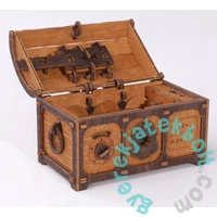Wooden City WR355 - Escape room Treasure chest - Wooden Puzzle