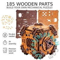 Wooden City WR362 - Escape Puzzle Box Tesseract's Secret - Wooden Puzzle