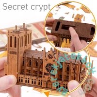 Wooden City WR366 - Notre Dame 3D - Wooden Puzzle